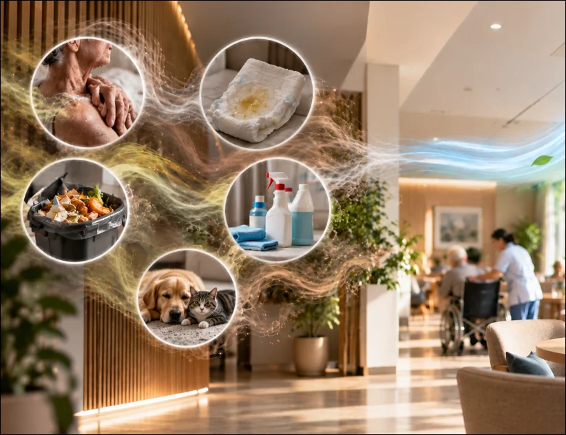 จัดการกลิ่นในอาคาร,กลิ่นในอาคาร,วิธีกำจัดกลิ่น,cold plasma,indoor odor control
