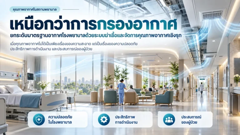 คุณภาพอากาศโรงพยาบาล